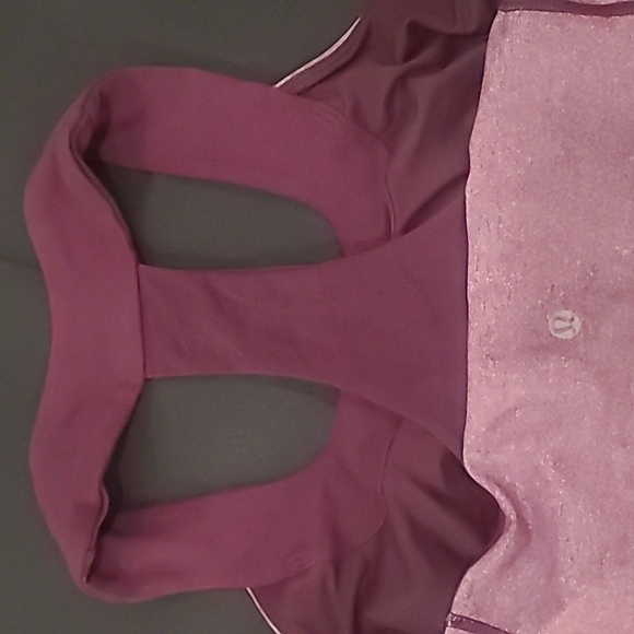 Lululemon Scoop Neck Tank, Sz 8, Heathered Plum. EUC - Picture 9 of 10